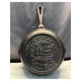 Original Crackle Barrel Cast Iron Pan