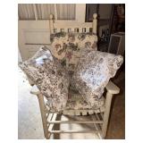 Vintage Rocker with 2 Pillows