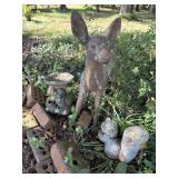 Deer Concrete with 2 extra