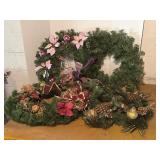 Four Christmas Wreaths