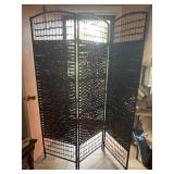 Wicker room divider