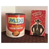 Vintage MDI Pure Vegetable Shortening, Metal