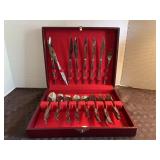 Vintage Stainless Steel flatware, displayed in