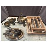 Silverplate Flatware Candelabra Sugar Creamer
