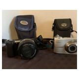 Cameras, Kodak EasyShare, Sony, , 2 cases.  Found