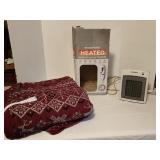 Biddeford Microplush Heated Throw Blanket with