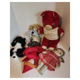vintage Little Red Riding Hood topsy-turvy doll