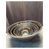 Stainless Steel 5pc Nesting Mixing Bowls