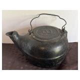 Antique Cast Iron Kettle
