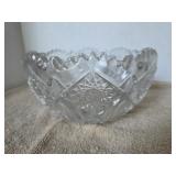 Vintage L.E Smith Imperial Deep Glass Bowl Star