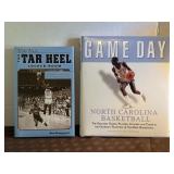 Two, vintage NC Tar Heel, Basketball Books, Tales