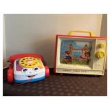 Fisher Price, giant screen music box TV & Fisher