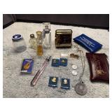 Ladies Menï¿½s Lot Perfume to Bulova Travel Clock