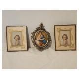 Two 4x5' vintage 1930s Art Decos and 4x6' vintage