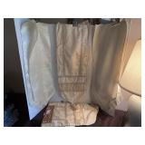 Beautiful cream table runners