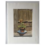 Pansies on the Porch By Bob Timberlake Signed