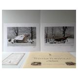 Winter Portfolio by Bob Timberlake 2 prints