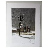 Winter Garden by Bob Timberlake signed and