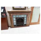 Antique Fireplace Mantle