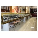 Wrought Iron Small Bench