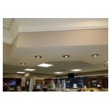 Polished Chrome Tilting Lights