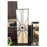 Mercana Oversized Metal & Wood Wall Clock