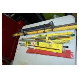 Crow Bar + Drill Bit Lot