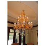 18 Light Gold Luxury Crystal Chandelier-SWAROVSKI