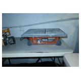 Rigid 7" Wet Tile Saw -Electric