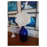 One of a kind coral bottle tab