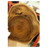 Large Heavy Exotic Natural Edge Table