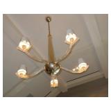 Master Bedroom Chandelier by Angelo Donghia