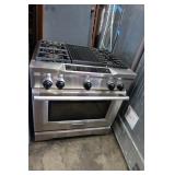 Kitchen Aid 4 Burner with Griddle