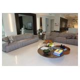 Natuzzi Suede 3 seater Sofa