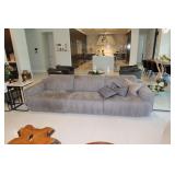 Natuzzi Suede Electric Sofa
