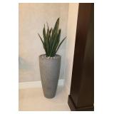 Tall Concrete Look Plant Base