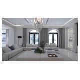 4 Panel Silk Curtain