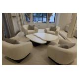 Emma Left Arm and Right Side Lounge Chair |