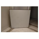 Mute Canvas Art | 50" x 50" | Black Frame