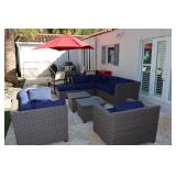 10 Piece Outdoor Patio Set(Lark Manor)