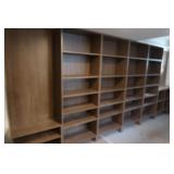 6 Section Shelving System