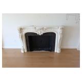 Louis XV Style Marble  Fireplace