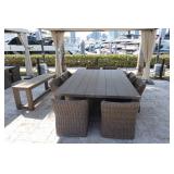 Restoration Hardware 11 Pc Table & 8 Chairs