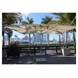 Large Ocean Master Cantilever Umbrella