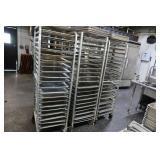 Set 3 Rolling Speed Racks + Trays