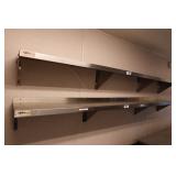Set of 6 SS Shelves