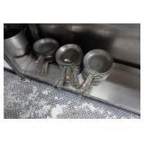 Crestware Fry 10 Heavyweight fry pans lot