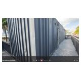 40 Ft Bathroom Container North Side