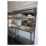 Expediter Station With Heat Lamps