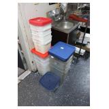 Cambro Food Storage With Lids